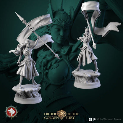 Katharina - Female Guard - Unpainted Miniature