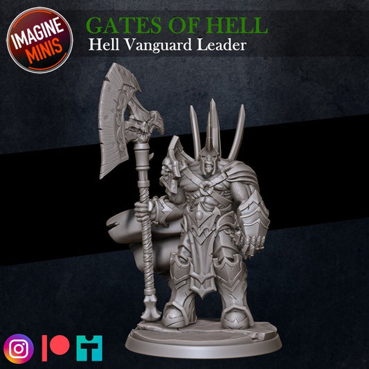 Hell Vanguard - Leader - Unpainted Miniature