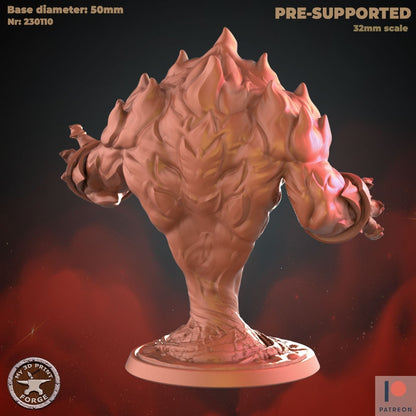 Fire Elemental - Unpainted Miniature