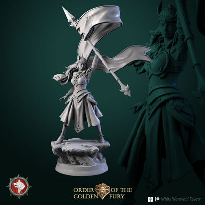 Katharina - Female Guard - Unpainted Miniature