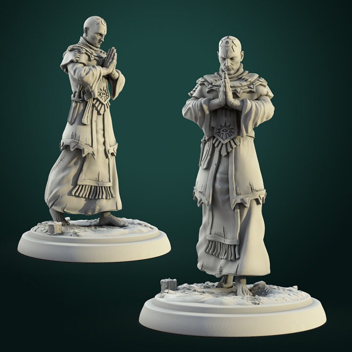 Human Cultists - Unpainted Miniature