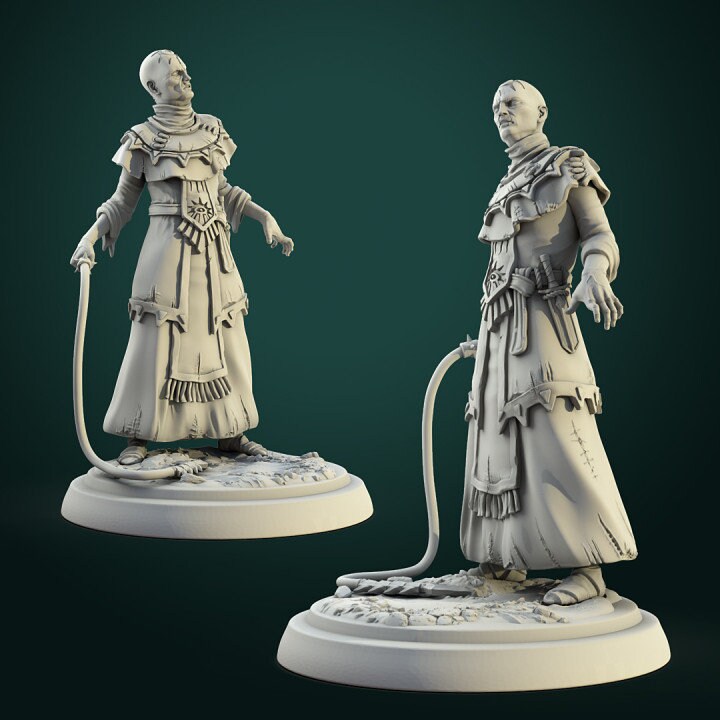 Human Cultists - Unpainted Miniature