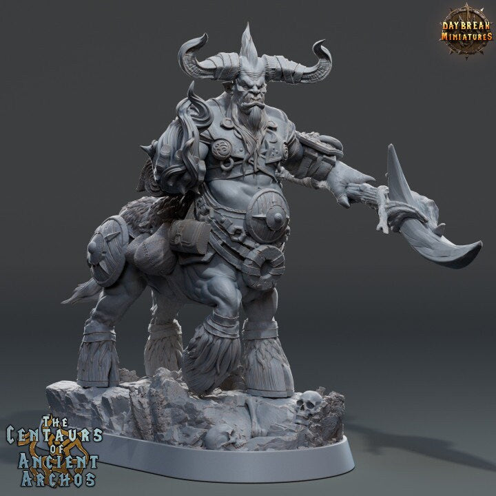 Lord Destrius - Centaur Fighter - Unpainted Miniature