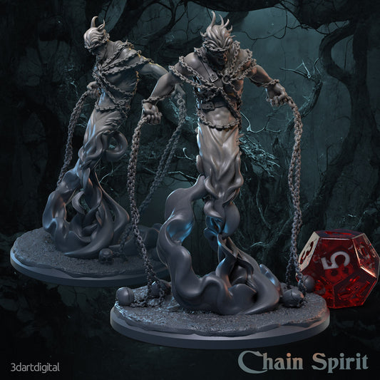 Chained Spirit - Unpainted Miniature