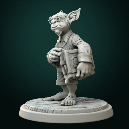 Goblin Librarian - Unpainted Miniature