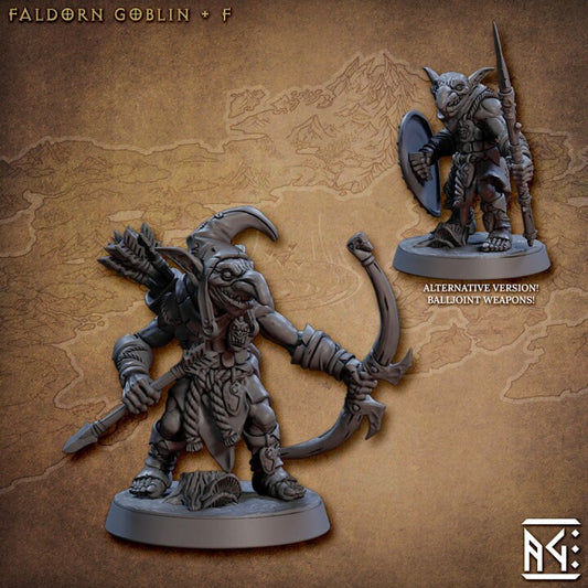 Faldorn Goblin - Pose F - Unpainted Miniature