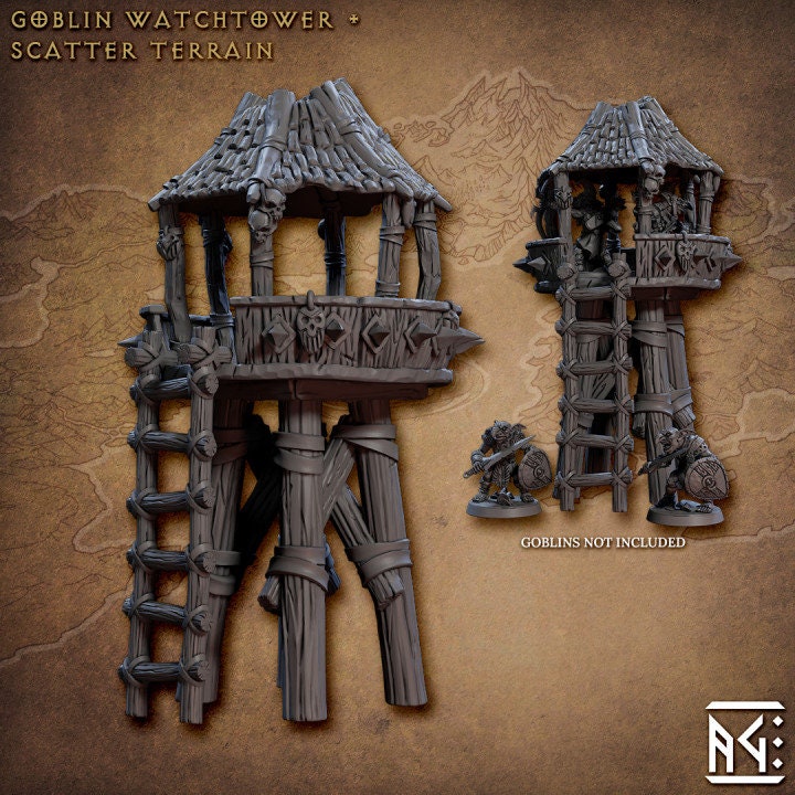 Goblin Watchtower - Unpainted Miniature