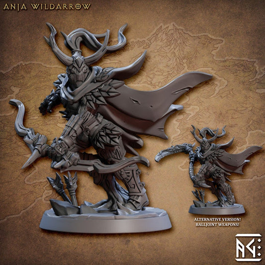 Anja Wildarrow - Golem Simulacra - Unpainted Miniature