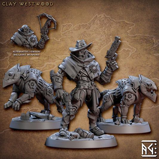 Clay Westwood - Golem Simulacra - Unpainted Miniature