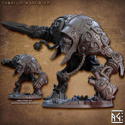 Thorium Wargolem - Unpainted Miniature