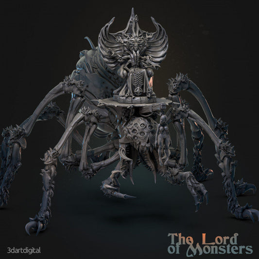 Kharzah Spider Queen with Drow Priestess - Spiders' Den Set