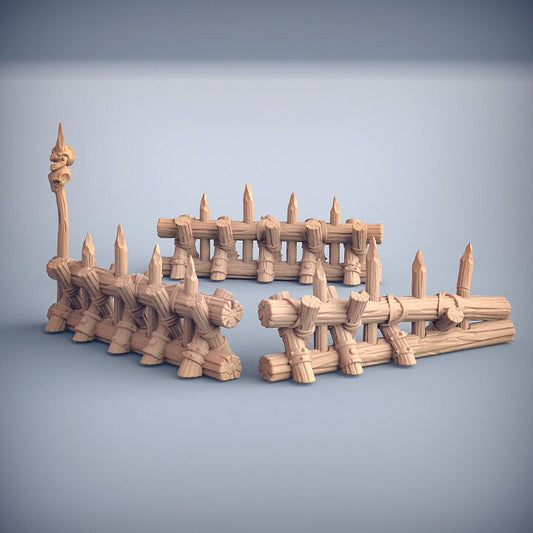 Barricades - Set of 3 - Unpainted Miniature