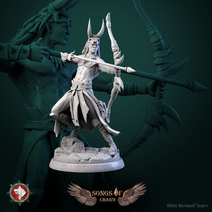 Wyvern Hunters - Songs of Charm Set - White Werewolf Tavern - Unpainted Miniature