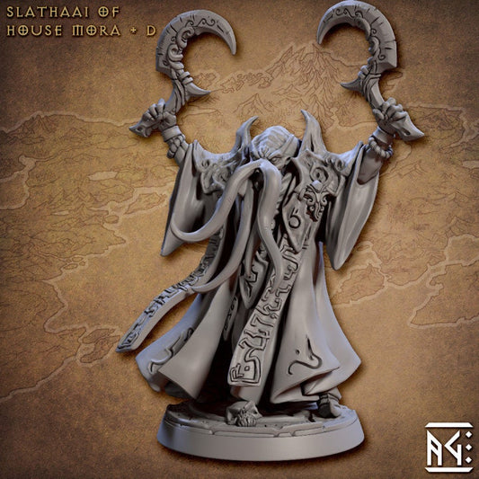 Slathaai of House Mora - Pose D - Artisan Guild - Unpainted Miniature