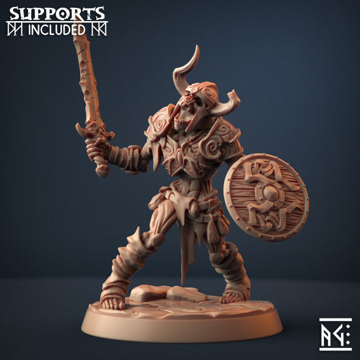 Skutagaard Draugar - Pose A - Darkness of the Lich Lord - Artisan Guild - Unpainted Miniature