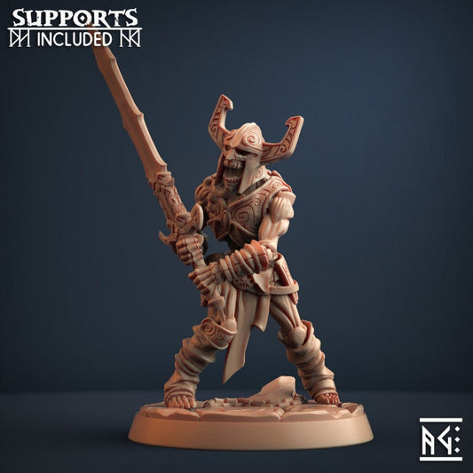 Skutagaard Draugar - Pose D - Darkness of the Lich Lord - Artisan Guild - Unpainted Miniature