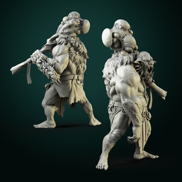 Glook - Fomorian - Unpainted Miniature