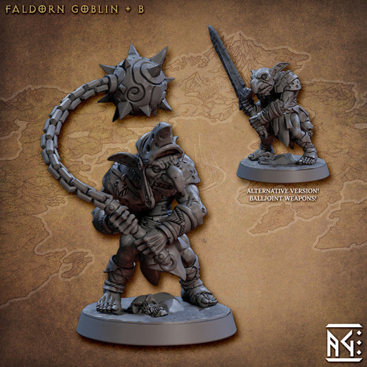 Faldorn Goblin - Pose B - Unpainted Miniature