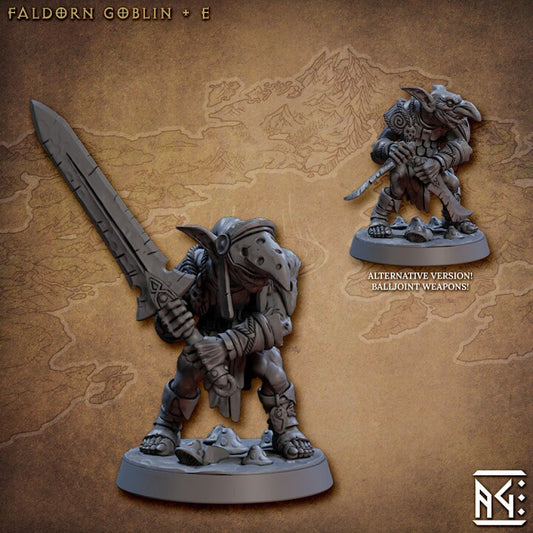 Faldorn Goblin - Pose E - Unpainted Miniature