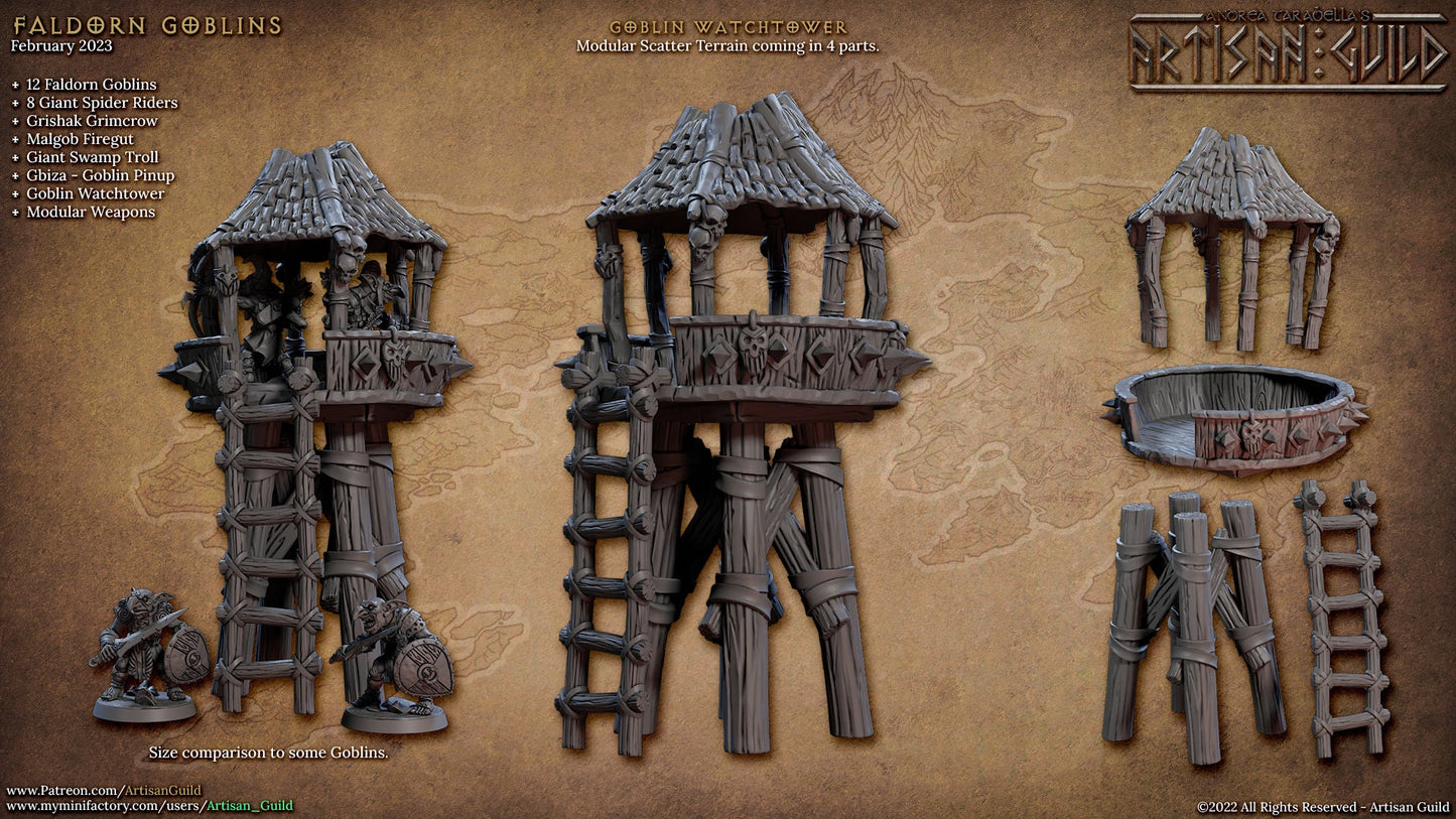 Goblin Watchtower - Unpainted Miniature