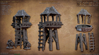 Goblin Watchtower - Unpainted Miniature
