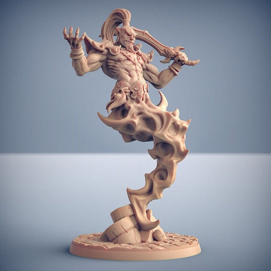 Djinn Alzakhm - Unpainted Miniature