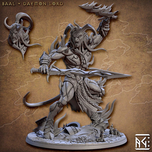 Baal Demon Lord - City of Intrigues Set - Unpainted Miniature