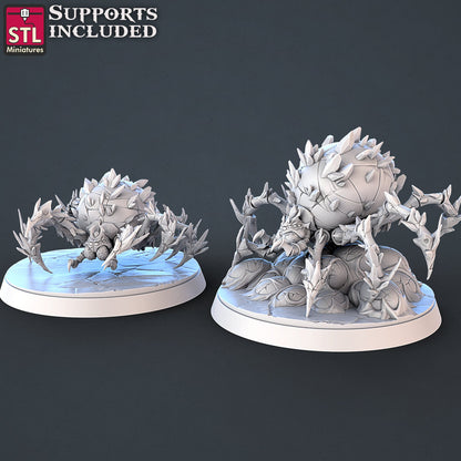 Ice Spider - STL Miniatures - Unpainted Miniature