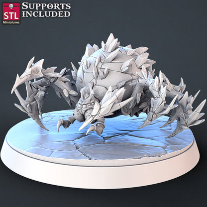 Ice Spider - STL Miniatures - Unpainted Miniature