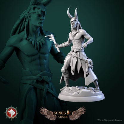 Wyvern Hunters - Songs of Charm Set - White Werewolf Tavern - Unpainted Miniature