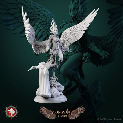 Harpy Queen - Unpainted Miniature