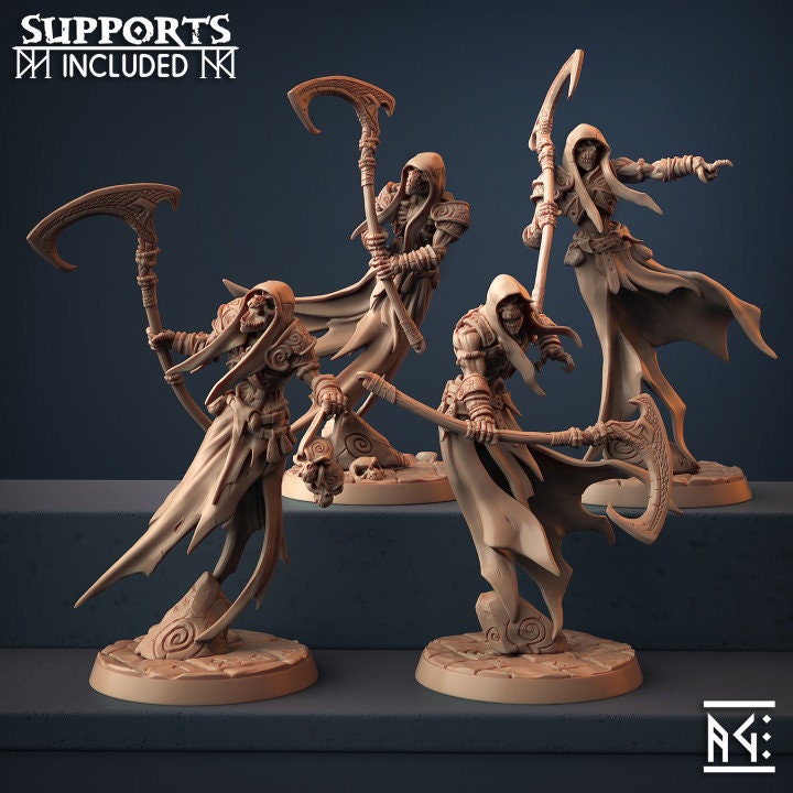 Wraiths - Darkness of the Lich Lord Set - Artisan Guild - Unpainted Miniature