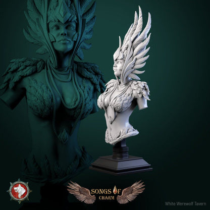 Harpy Queen Bust