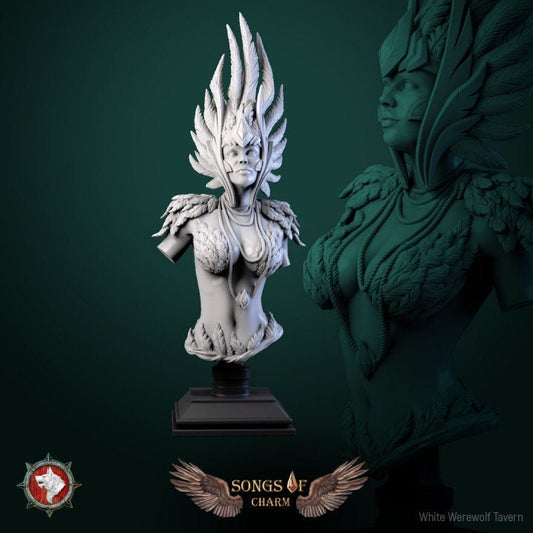 Harpy Queen Bust