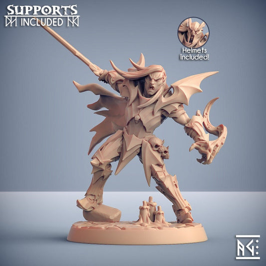 Bloodhunt Knight - Pose A - Unpainted Miniature