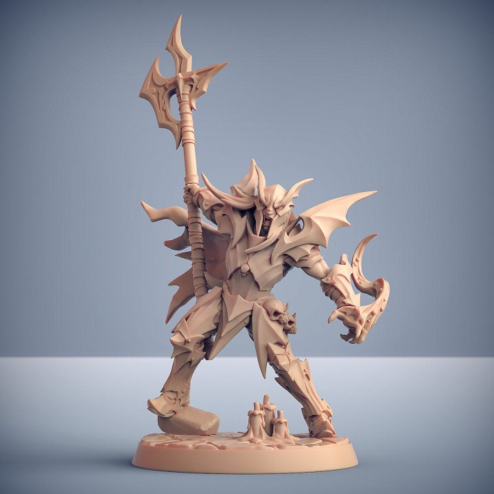 Bloodhunt Knight - Pose A - Unpainted Miniature