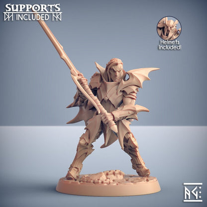 Bloodhunt Knight - Pose B - Unpainted Miniature