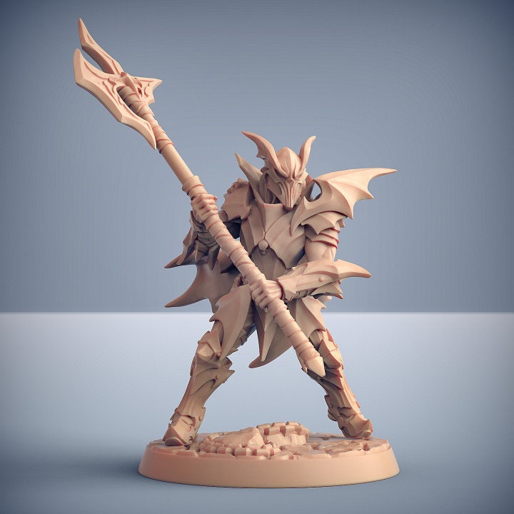 Bloodhunt Knight - Pose B - Unpainted Miniature