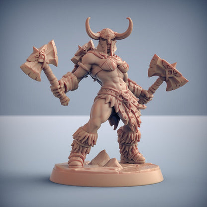 Dragonpeak Barbarian - Pose F - Unpainted Miniature