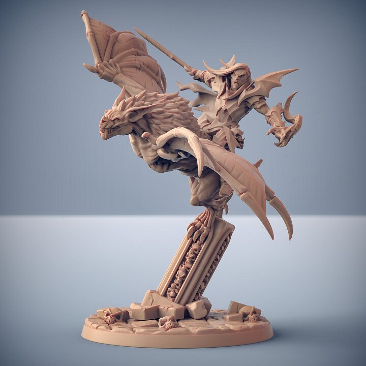 Vampire Bat Riders - Unpainted Miniature