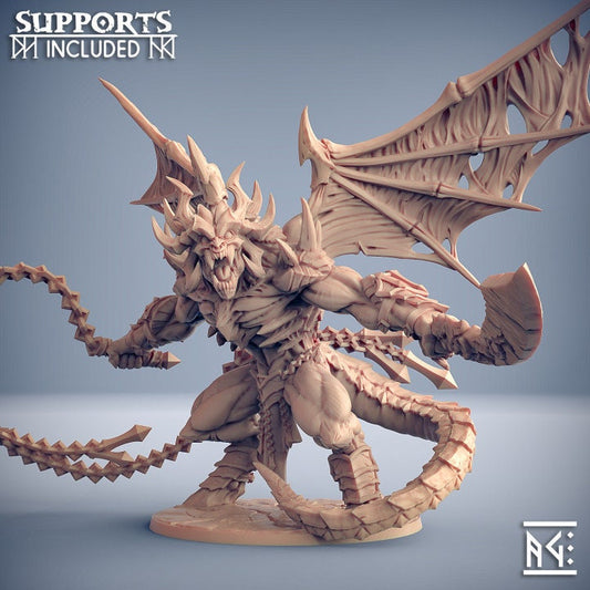 Baalzrodan the Demon King - Unpainted Miniature