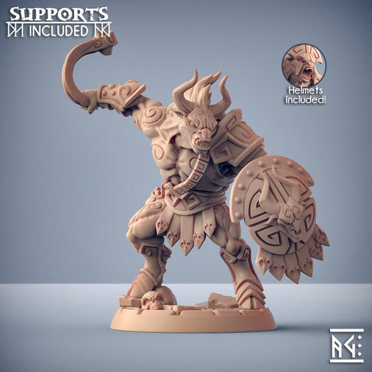 Minoc - Pose C - Order of the Labyrinth Set - Unpainted Miniature