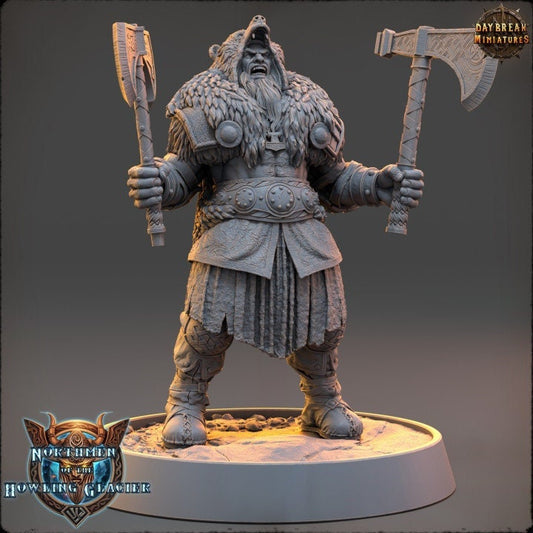 Thorfinn Black - Northmen of the Howling Glacier - Unpainted Miniature