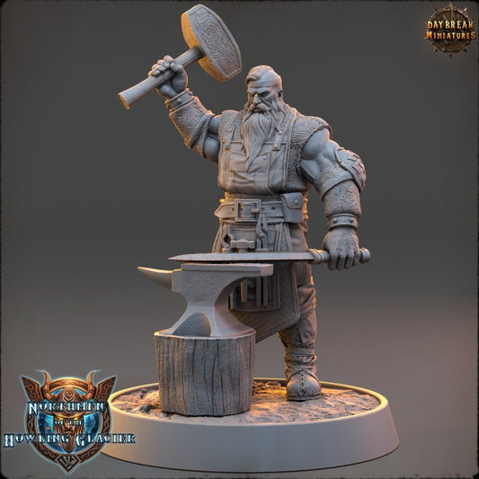 Varg Firebrand - Northmen of the Howling Glacier - Unpainted Miniature