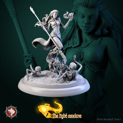 Pey-ta the Mage - Unpainted Miniature