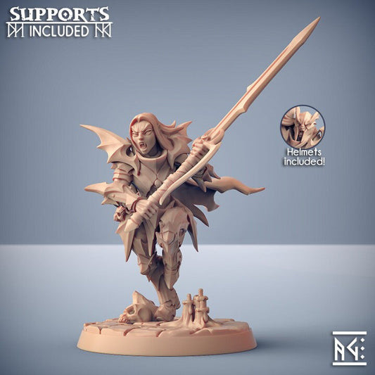 Bloodhunt Knight - Pose E - Unpainted Miniature