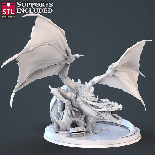 Ancient Dragon - Unpainted Miniature