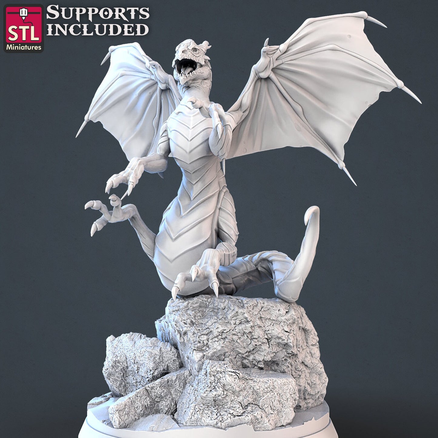 Dragon - Unpainted Miniature