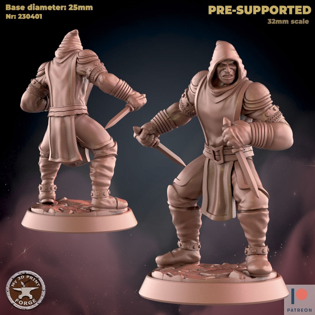 Interrogator - 2 Poses - Unpainted Miniature