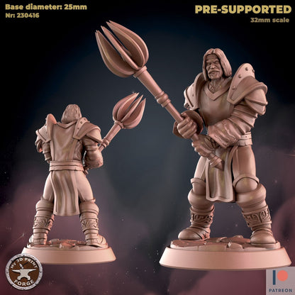 Commander - 2 Poses - Unpainted Miniature